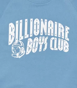 ARCH LOGO CREWNECK - SKY BLUE 7 ARCH LOGO CREWNECK - SKY BLUE -Fashion Style Shop B20S08 ARCH LOGO CREWNECK BLUE 03