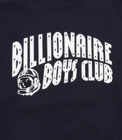 ARCH LOGO CREWNECK - NAVY -Fashion Style Shop B20S08 ARCH LOGO CREWNECK NAVY 03