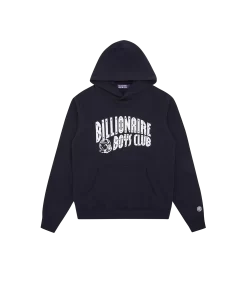 ARCH LOGO HOOD - NAVY