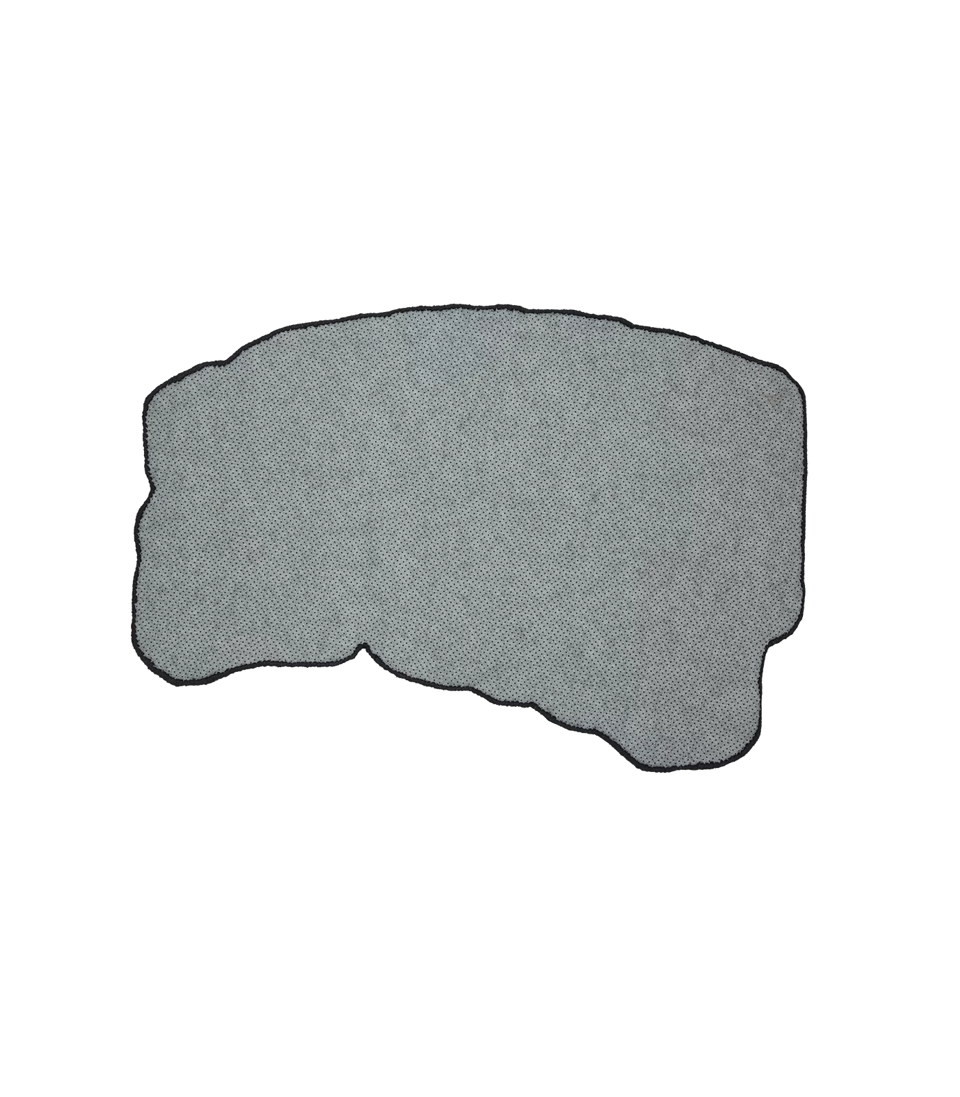 ARCH LOGO RUG - BLACK 3 ARCH LOGO RUG - BLACK - Image 3