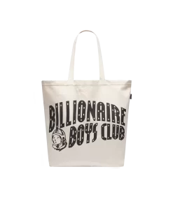 ARCH LOGO TOTE BAG - ECRU