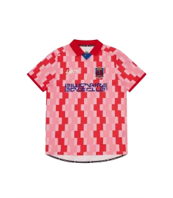 BILLIONAIRE BOYS CLUB LONDON FOOTBALL SHIRT - RED