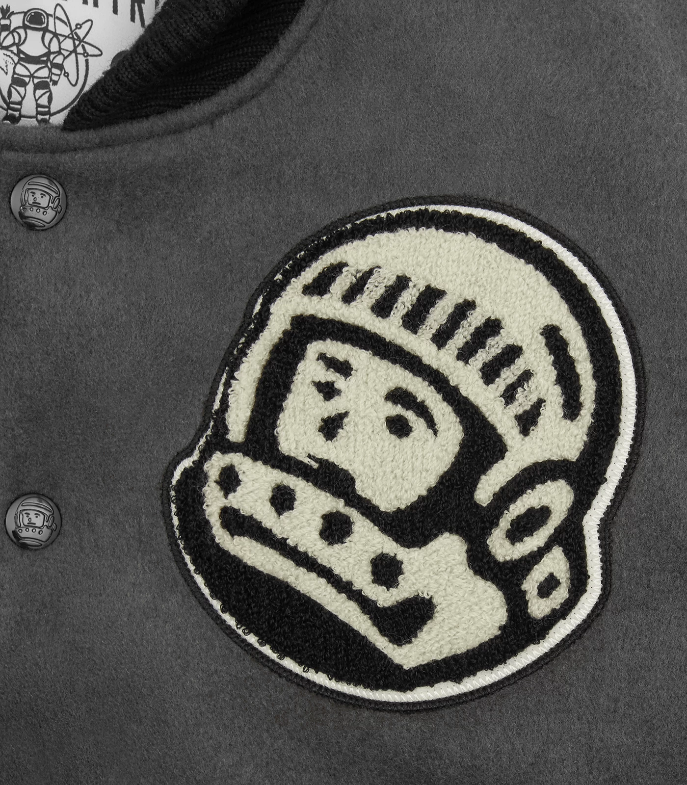 ASTRO VARSITY JACKET - BLACK 4 ASTRO VARSITY JACKET - BLACK - Image 4