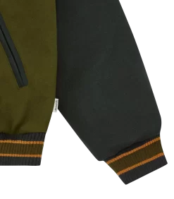 ASTRO VARSITY JACKET - GREEN 14 ASTRO VARSITY JACKET - GREEN -Fashion Style Shop B23402 GREEN 05
