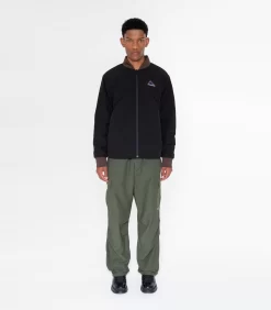 QUILTED DOWN LINER - BLACK -Fashion Style Shop B23406 BLACK 1