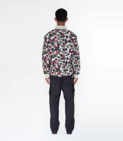 QUILTED DOWN LINER - MULTI CAMO -Fashion Style Shop B23406 MULTI CAMO 2