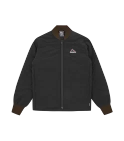 QUILTED DOWN LINER - BLACK