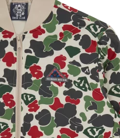 QUILTED DOWN LINER - MULTI CAMO -Fashion Style Shop B23406 CAMO 03