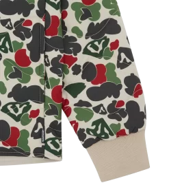 QUILTED DOWN LINER - MULTI CAMO -Fashion Style Shop B23406 CAMO 04