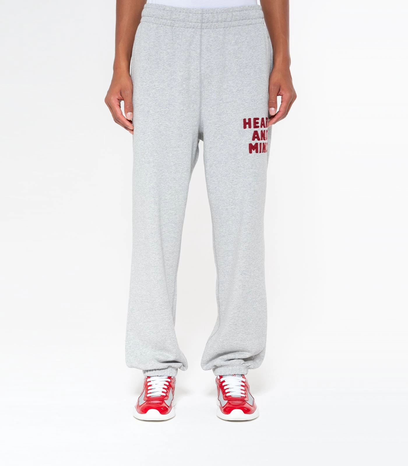HEART AND MIND SWEATPANTS - HEATHER GREY 3 HEART AND MIND SWEATPANTS - HEATHER GREY - Image 3