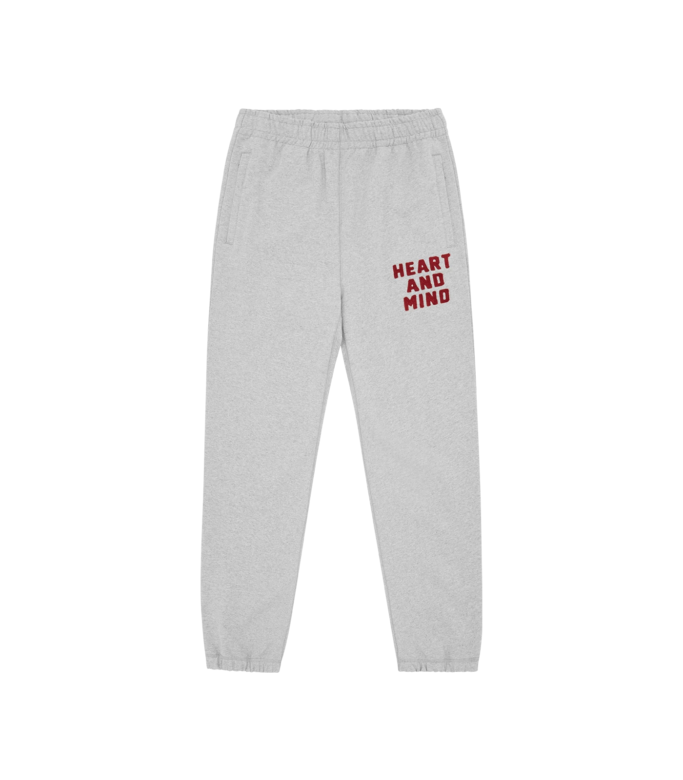 HEART AND MIND SWEATPANTS - HEATHER GREY 1 HEART AND MIND SWEATPANTS - HEATHER GREY