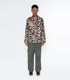 DUCK CAMO OVERSHIRT - MULTI CAMO -Fashion Style Shop B23423 MULTI CAMO 1