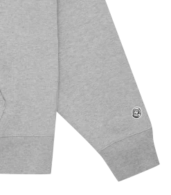 DUCK CAMO ARCH LOGO POPOVER HOOD - HEATHER GREY -Fashion Style Shop B23432 HEATHERGREY 04