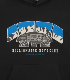 FLIGHT DECK POPOVER HOOD - BLACK -Fashion Style Shop B23435 BLACK 03