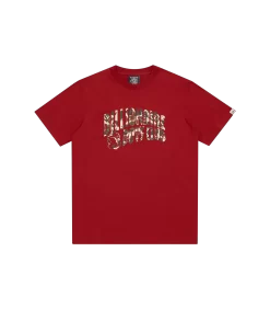 DUCK CAMO ARCH LOGO T-SHIRT - RED