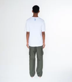 FLIGHT DECK T-SHIRT - WHITE -Fashion Style Shop B23446 WHITE 2