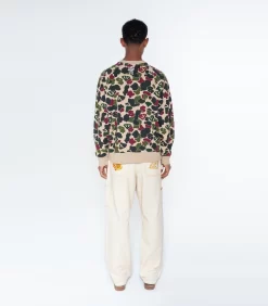 DUCK CAMO CREWNECK - MULTI CAMO 10 DUCK CAMO CREWNECK - MULTI CAMO -Fashion Style Shop B23450 MULTI CAMO 2