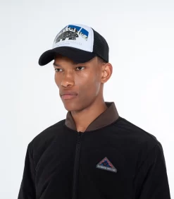 FLIGHT DECK TRUCKER - BLACK 8 FLIGHT DECK TRUCKER - BLACK -Fashion Style Shop B23451 BLACK 2