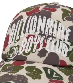 DUCK CAMO ARCH LOGO TRUCKER - MULTI CAMO -Fashion Style Shop B23452 CAMO 03