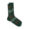DIAMONDS AND DOLLARS SOCKS - GREEN