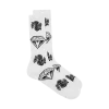 DIAMONDS AND DOLLARS SOCKS - WHITE