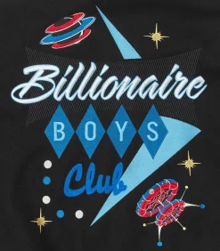 LONDON VARSITY JACKET - BLACK -Fashion Style Shop B23S11 BLACK 07