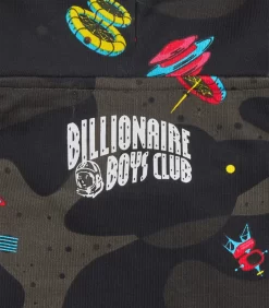 A/O SPACE CAMO POPOVER HOOD - BLACK 7 A/O SPACE CAMO POPOVER HOOD - BLACK -Fashion Style Shop B23S12 BLACK 04