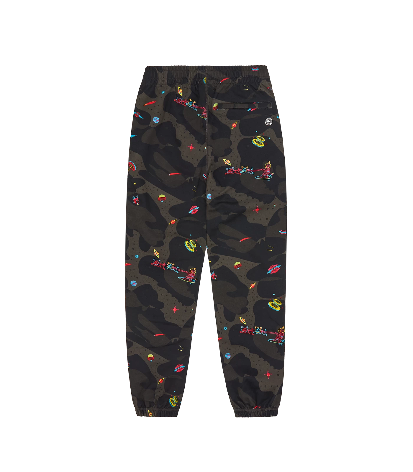 A/O SPACE CAMO SWEATPANTS - BLACK 2 A/O SPACE CAMO SWEATPANTS - BLACK - Image 2