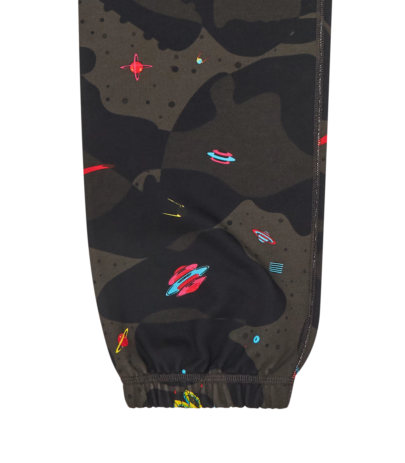 A/O SPACE CAMO SWEATPANTS - BLACK 4 A/O SPACE CAMO SWEATPANTS - BLACK - Image 4