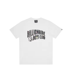 SPACE CAMO ARCH LOGO T-SHIRT - WHITE