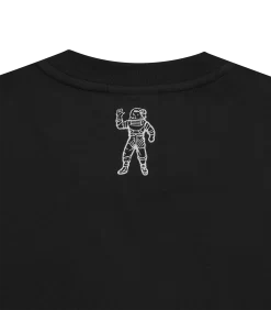 GLITTER ARCH LOGO T-SHIRT - BLACK/SILVER -Fashion Style Shop B23S37 BLACKSILVER 04