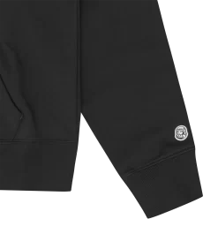 GLITTER ARCH LOGO POPOVER HOOD - BLACK/GOLD 8 GLITTER ARCH LOGO POPOVER HOOD - BLACK/GOLD -Fashion Style Shop B23S39 BLACKGOLD 04