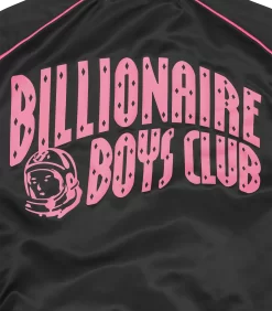 SATIN BOMBER JACKET - BLACK/PINK 11 SATIN BOMBER JACKET - BLACK/PINK -Fashion Style Shop B23S40 BLACKPINK 06