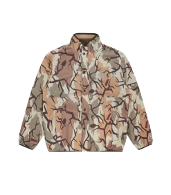 PULL OUT SHELL FLEECE ZIP THROUGH - SAND/CAMO -Fashion Style Shop B24106 CAMO 5