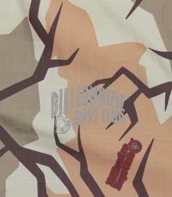 PULL OUT SHELL FLEECE ZIP THROUGH - SAND/CAMO -Fashion Style Shop B24106 CAMO 7