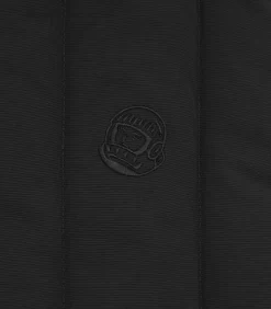 QUILTED DOWN GILET - BLACK -Fashion Style Shop B24109 BLACK 03