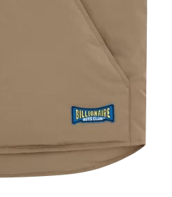 QUILTED DOWN GILET - PUTTY -Fashion Style Shop B24109 PUTTY 04