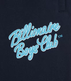 SCRIPT LOGO SWEATPANTS - NAVY -Fashion Style Shop B24110 NAVY 03