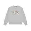 CAMO ARCH LOGO CREWNECK - HEATHER GREY