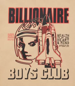 SPACE PROGRAM CREWNECK - LIGHT TAN -Fashion Style Shop B24124 LIGHTTAN 03