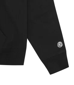 CAMO ARCH LOGO POPOVER HOOD - BLACK -Fashion Style Shop B24126 BLACK 04