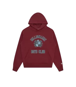 CREST LOGO POPOVER - BURGUNDY