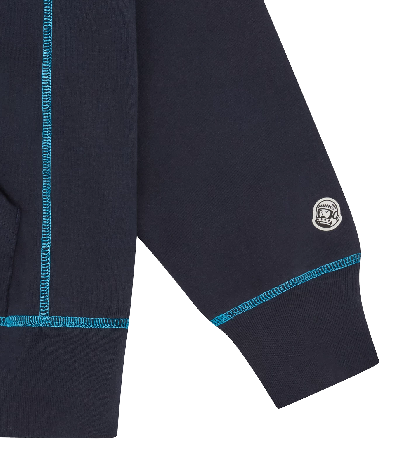 SCRIPT LOGO POPOVER HOODIE - NAVY 4 SCRIPT LOGO POPOVER HOODIE - NAVY - Image 4