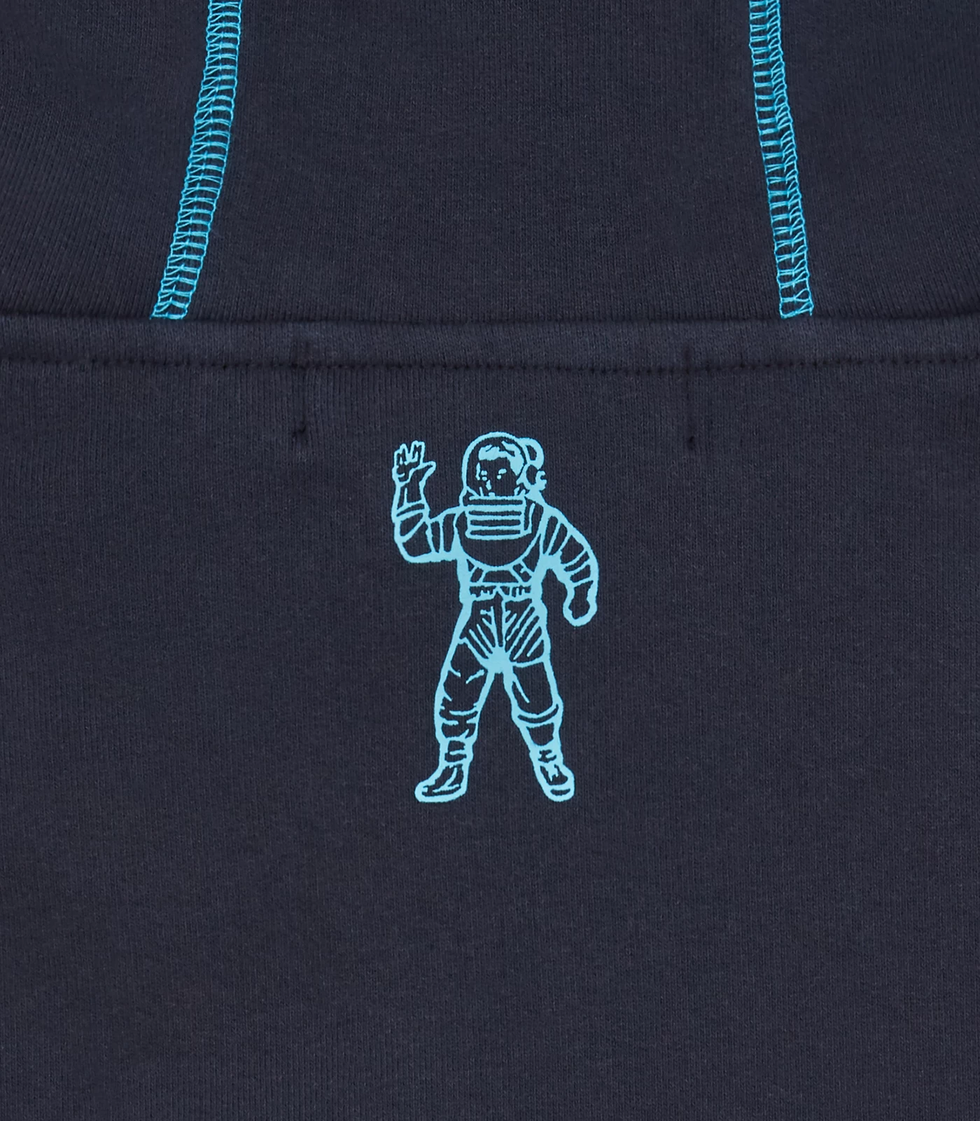 SCRIPT LOGO POPOVER HOODIE - NAVY 5 SCRIPT LOGO POPOVER HOODIE - NAVY - Image 5