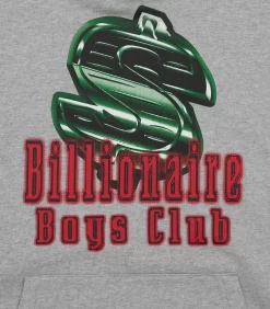 DOLLAR SIGN POPOVER HOOD - HEATHER GREY -Fashion Style Shop B24129 HEATHERGREY 03