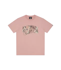 CAMO ARCH LOGO T-SHIRT - PINK