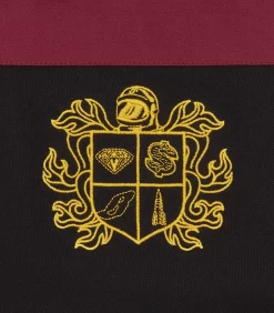 PANELLED POLO SHIRT - BLACK -Fashion Style Shop B24140 BLACK 03