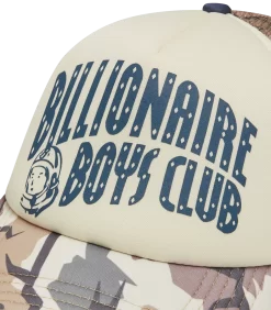 CAMO ARCH LOGO TRUCKER - MULTI CAMO -Fashion Style Shop B24142 CAMO 01 3