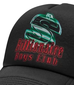 DOLLAR SIGN TRUCKER - BLACK 5 DOLLAR SIGN TRUCKER - BLACK -Fashion Style Shop B24145 BLACK 3