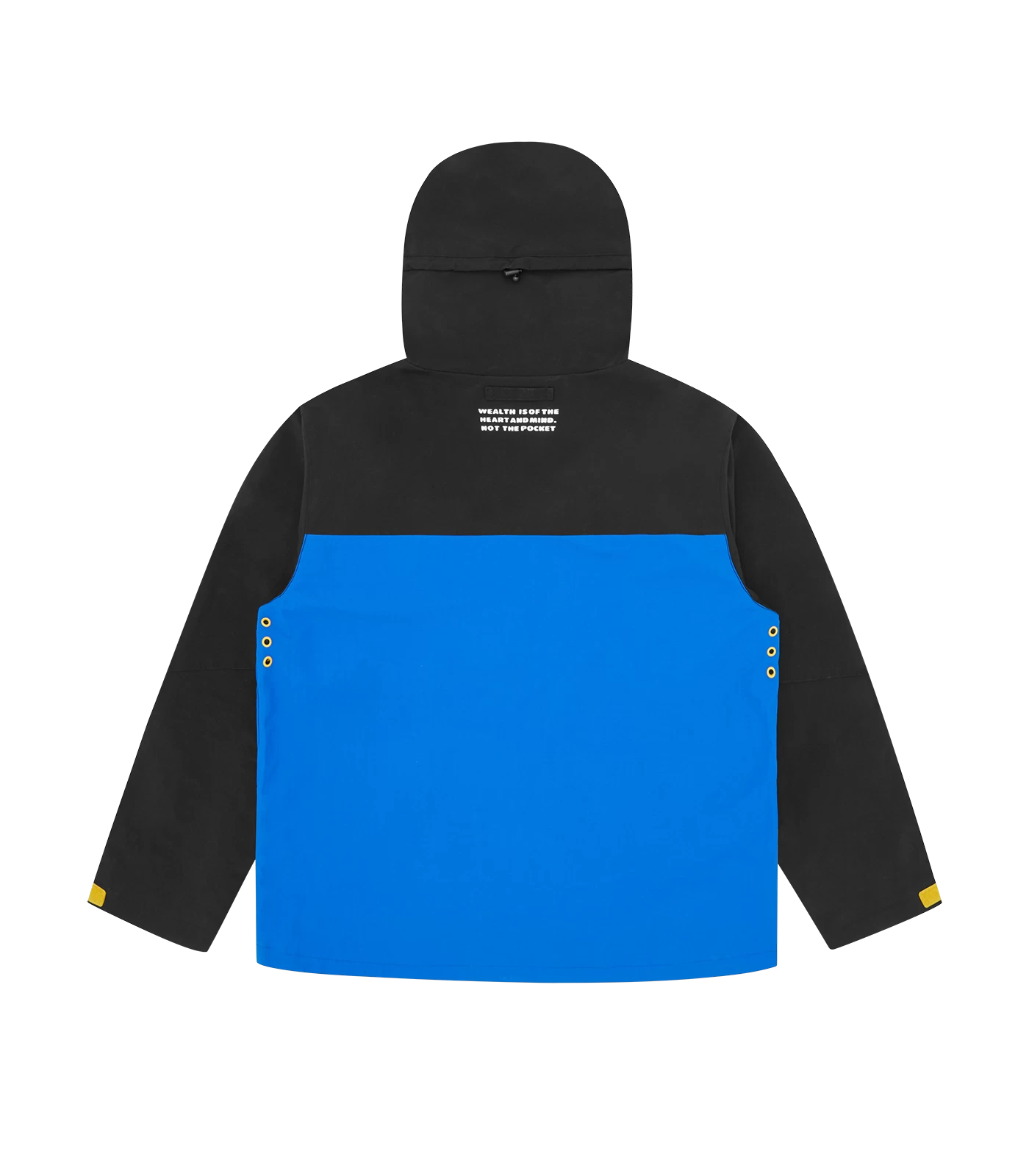 MULTI POCKET TECH JACKET - BLACK/BLUE 2 MULTI POCKET TECH JACKET - BLACK/BLUE - Image 2